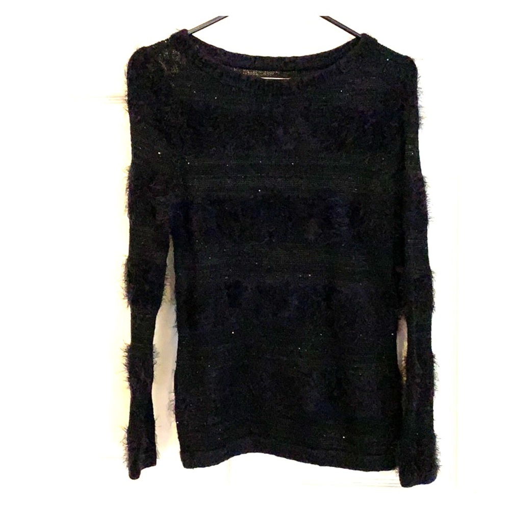 Black Ann Taylor Loft sweater.